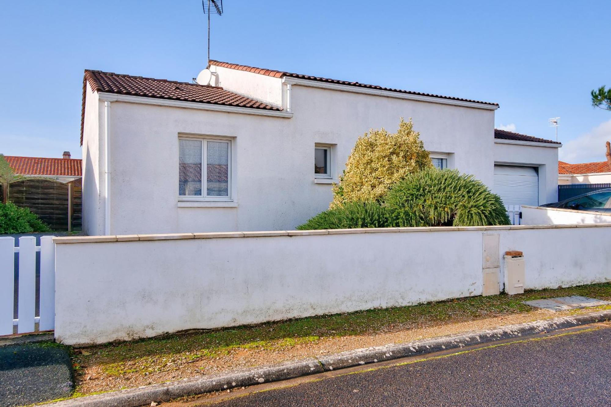 Maison Pour 8 - 5Min De La Plage - Jardin & Veranda Longeville-sur-Mer Exteriör bild